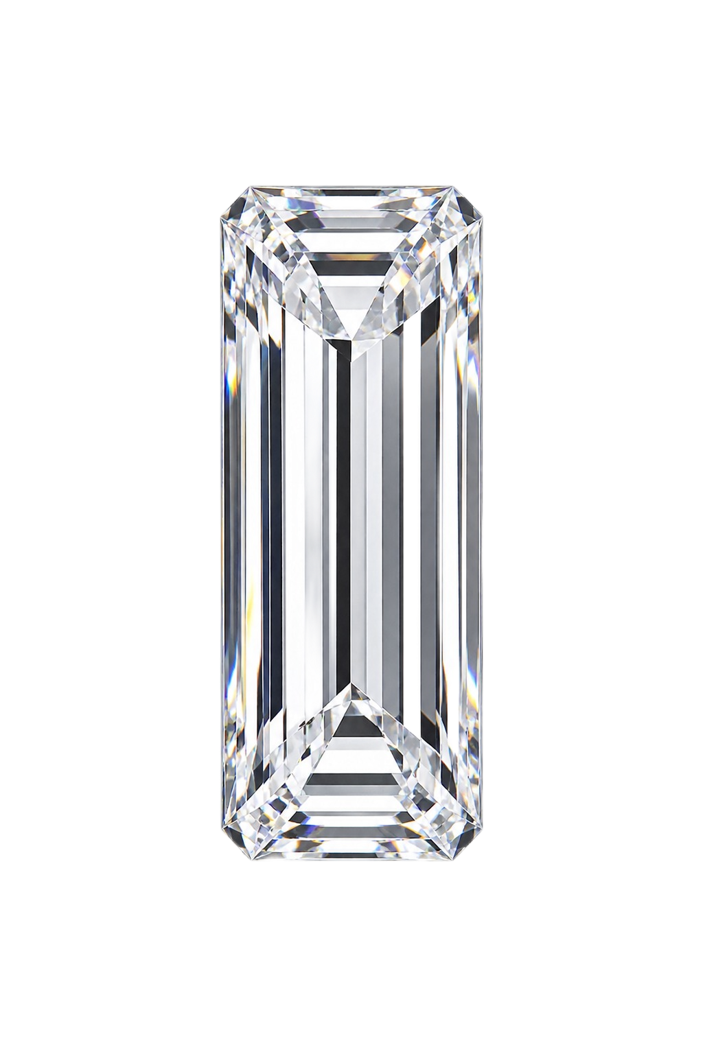 Baguette diamond cut