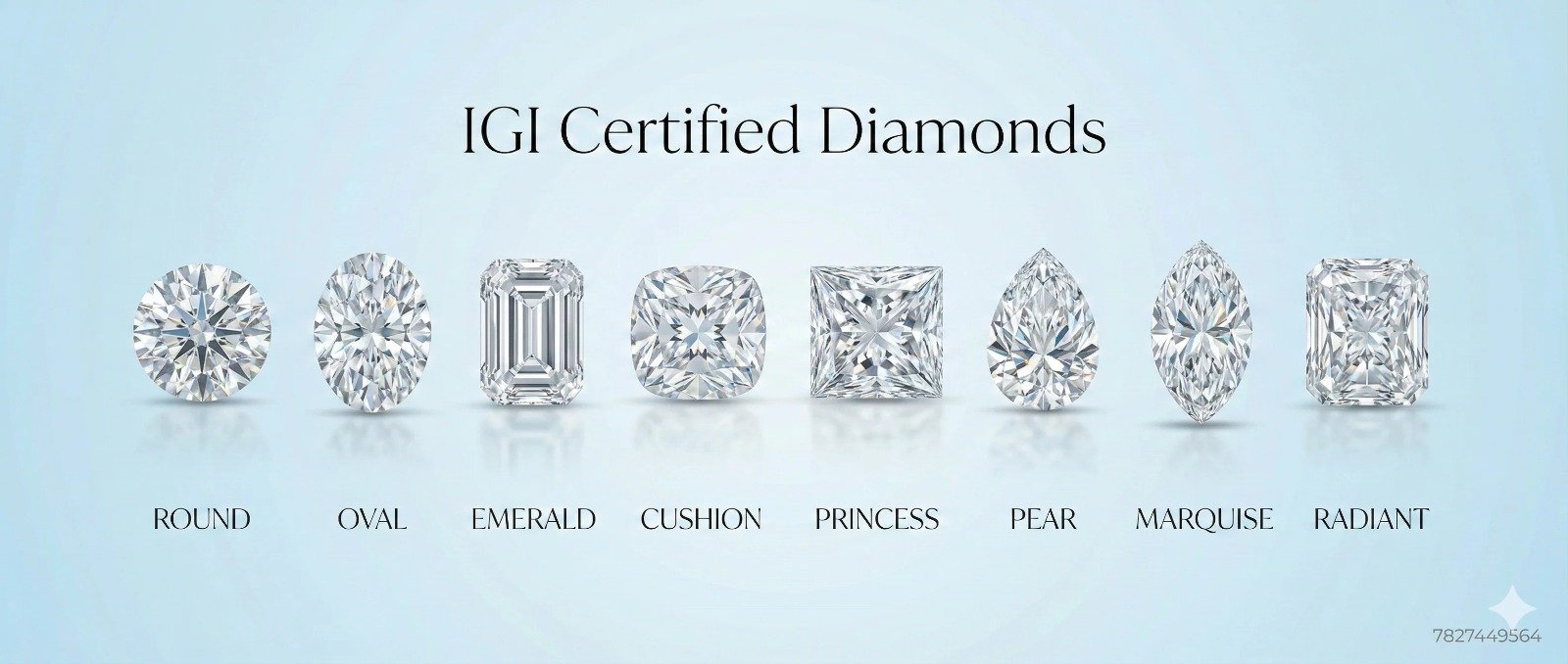 IGI certified diamonds